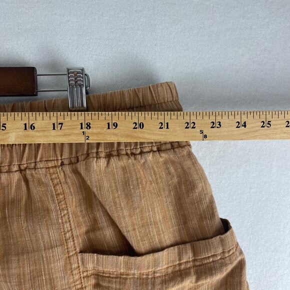 ATHLETA CABO LINEN TEXTURED 4" SHORTS, SIZE 22 - Picture 4 of 8